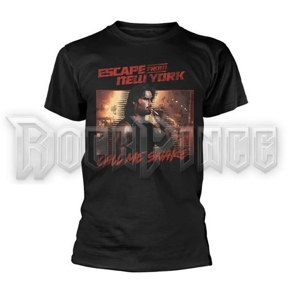 ESCAPE FROM NEW YORK - CALL ME SNAKE (BLACK) - Unisex póló - PH12370