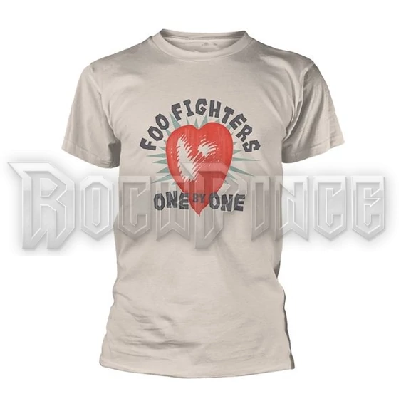 FOO FIGHTERS - ONE BY ONE - Unisex póló - RTFFI1057