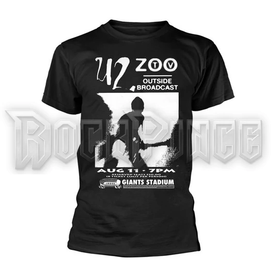 U2 - OUTSIDE BROADCAST GIANTS STADIUM - Unisex póló - RTU22040