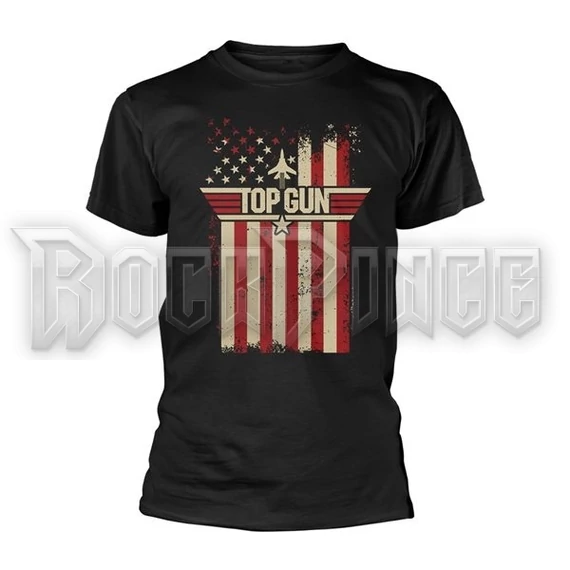 TOP GUN - FLAG - Unisex póló - XYZW19040