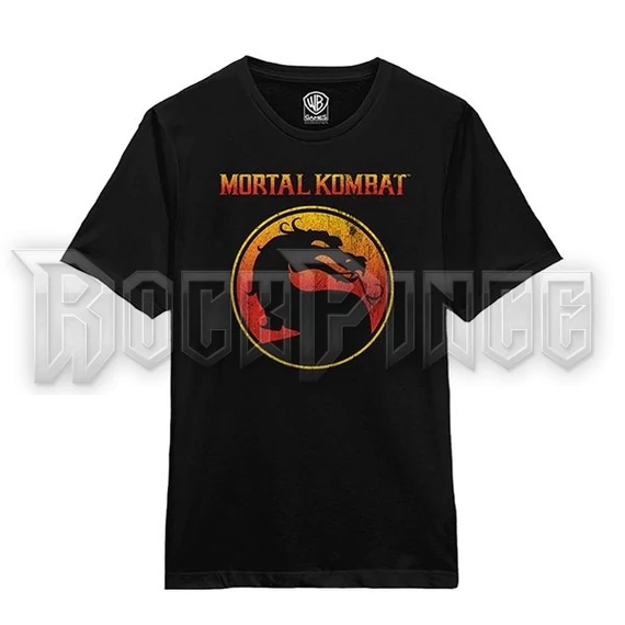 MORTAL KOMBAT - DRAGON OUTLINE - Unisex póló - XYZW201849