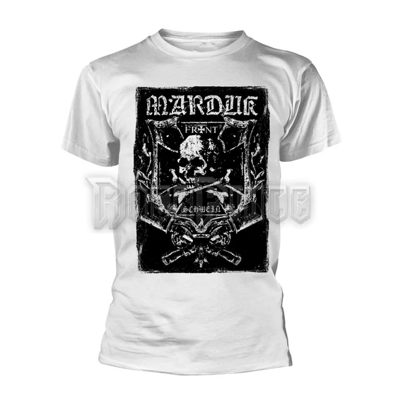 MARDUK - FRONTSCHWEIN (WHITE) - Unisex póló - PH12145