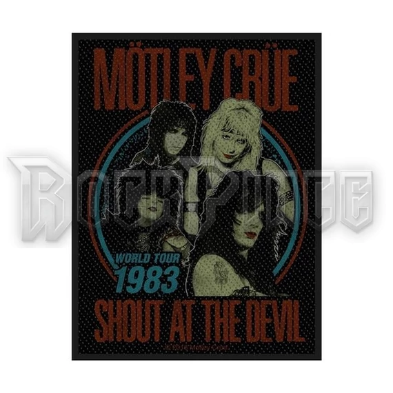 MÖTLEY CRÜE - SHOUT AT THE DEVIL - kisfelvarró - SP3014