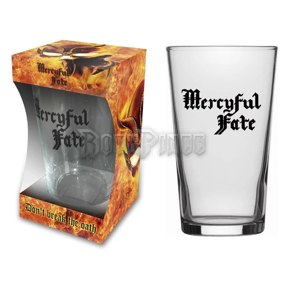 MERCYFUL FATE - DON'T BREAK THE OATH - söröspohár - BG061