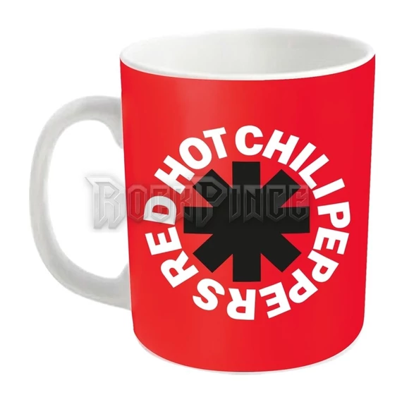 RED HOT CHILI PEPPERS - ASTERISK LOGO RED - bögre - PHMUG691