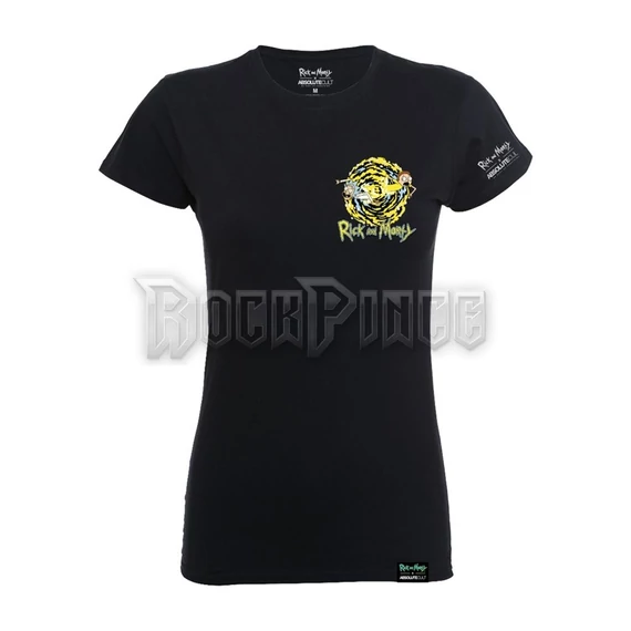 RICK AND MORTY X ABSOLUTE CULT - MORTY PORTAL POCKET - Női póló - BILRNM00037G