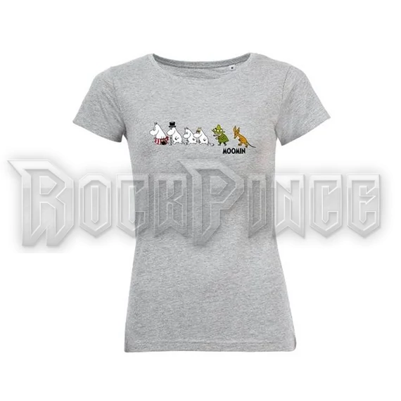 MOOMINS - TRAIL LADIES (GREY) - Női póló - XYZW192686