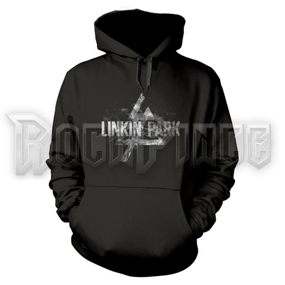 LINKIN PARK - SMOKE LOGO - Kapucnis pulóver - PHD12076HSW / LPHD11MB