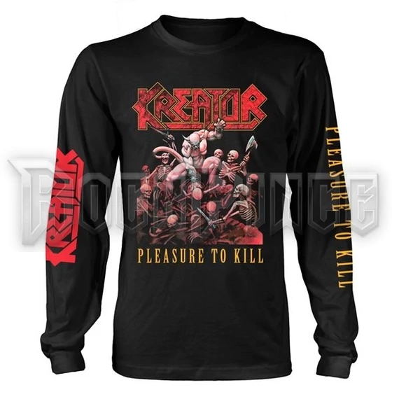 KREATOR - PLEASURE TO KILL - Hosszú ujjú póló - PH10956LS