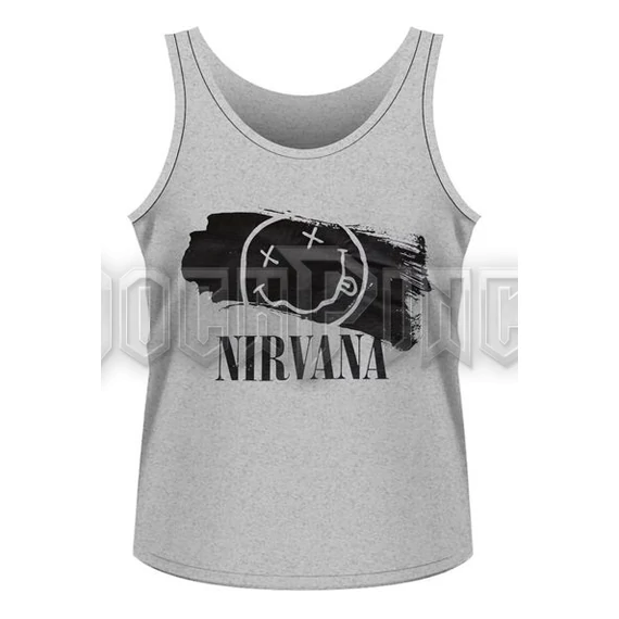 NIRVANA - SMILEY PAINT - Ujjatlan trikó - RTNIR049X