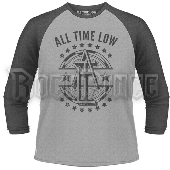 ALL TIME LOW - EMBLEM - 3/4-es ujjú baseball póló - PH9704LSB