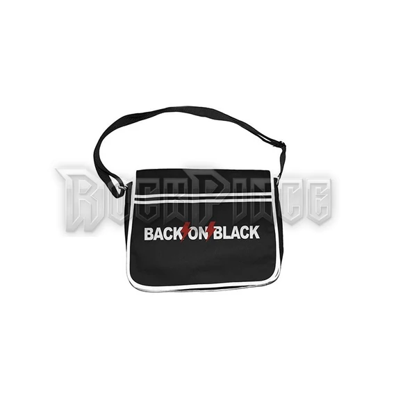 BACK ON BLACK - LOGO - Válltáska - PHBAG068