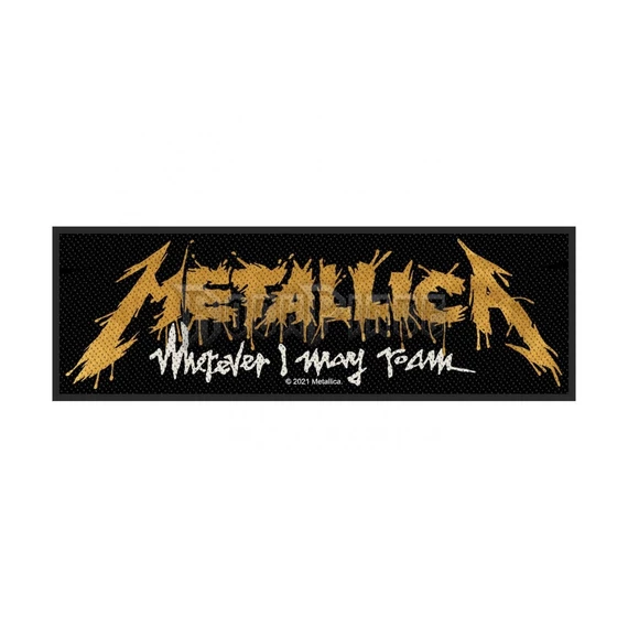 METALLICA - WHEREVER I MAY ROAM - kisfelvarró - SP3192