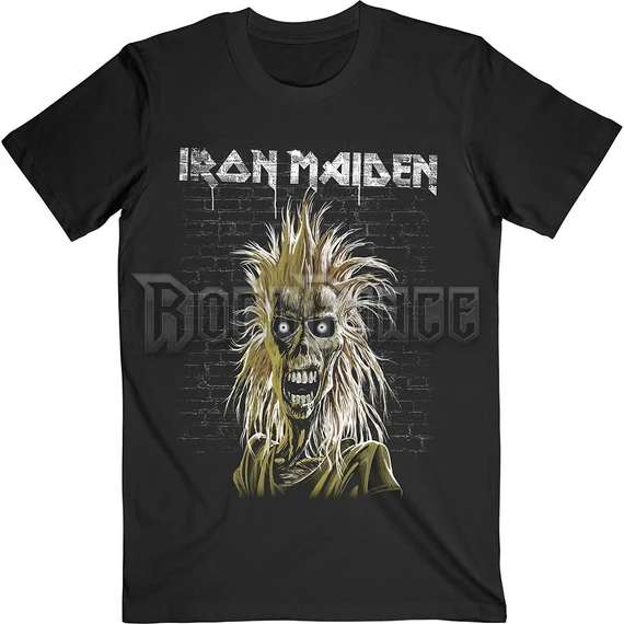 IRON MAIDEN - EDDIE 40TH ANNIVERSARY - unisex póló - IMTEE131MB