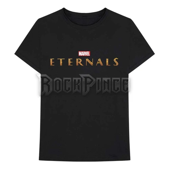 MARVEL COMICS - ETERNALS LOGO - unisex póló - ETERNTS03MB