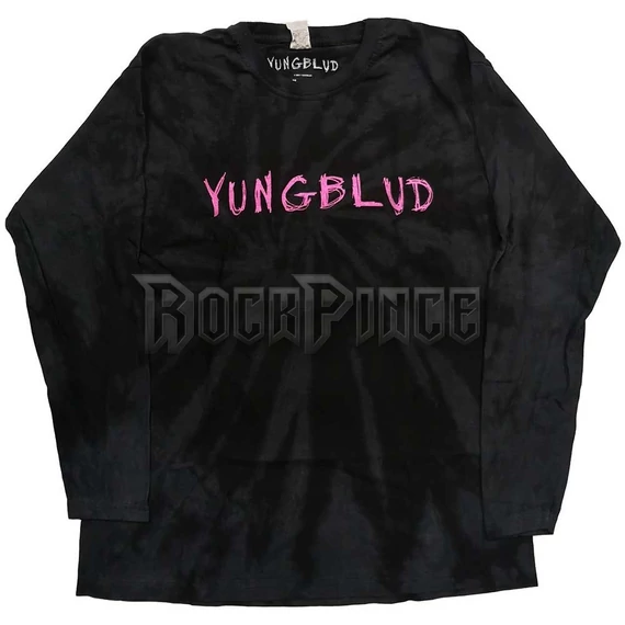 YUNGBLUD - SCRATCH LOGO - unisex hosszú ujjú póló - YBLST12MDD