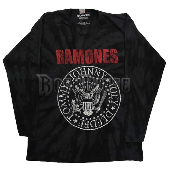 RAMONES - PRESIDENTIAL SEAL - unisex hosszú ujjú póló - RALST55MDD