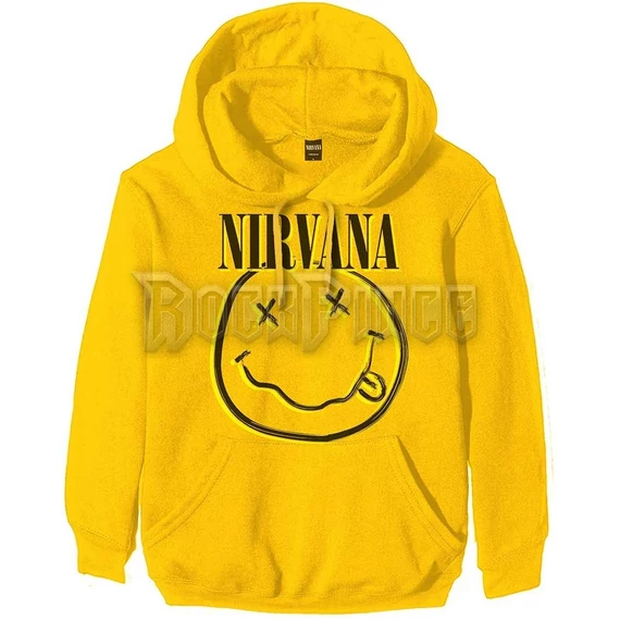 NIRVANA - Inverse Happy Face - unisex kapucnis pulóver - NIRVHD13MY