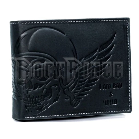 I AM BAD & WILD - bőr pénztárca