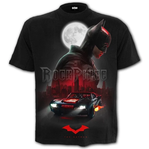 THE BATMAN - BATMOBILE - T-Shirt Black - G424M101