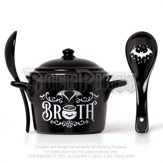 Alchemy - Bat Broth - leveses tál és kanál szett MRB2