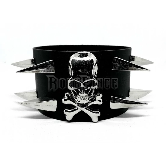 Skull with Claw Spikes - csuklószorító - 62#BR