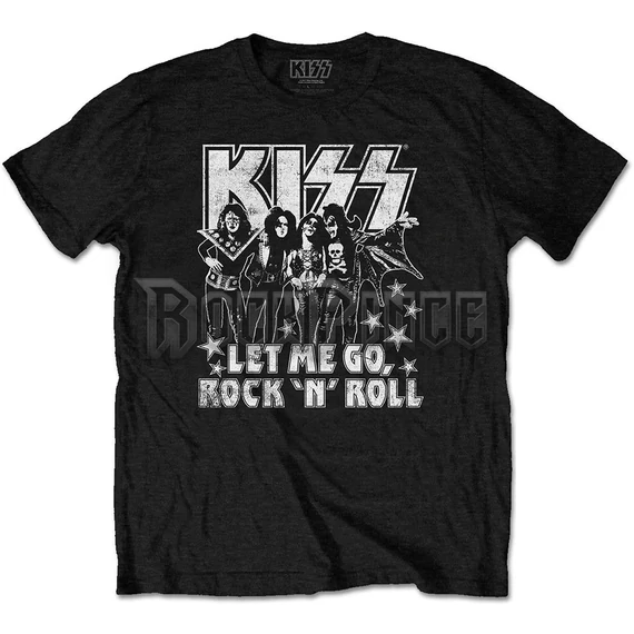 KISS - Let Me Go - Unisex Póló - KISSTS27MB