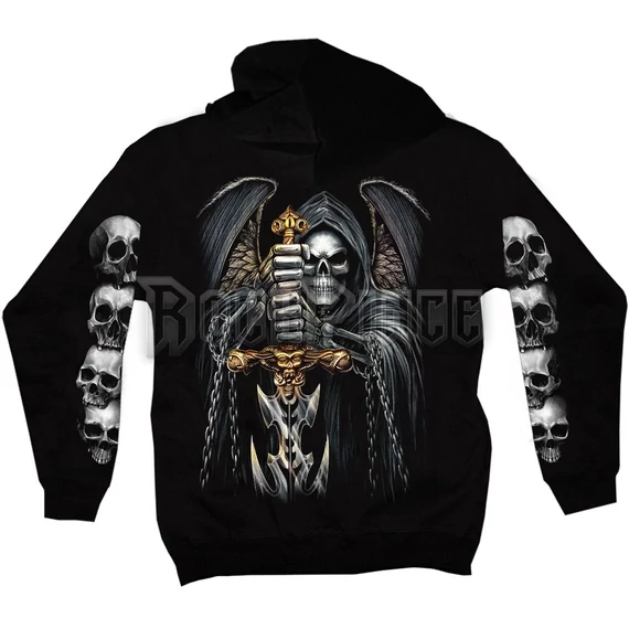 ZDR-1282 - unisex cipzáras kapucnis pulóver