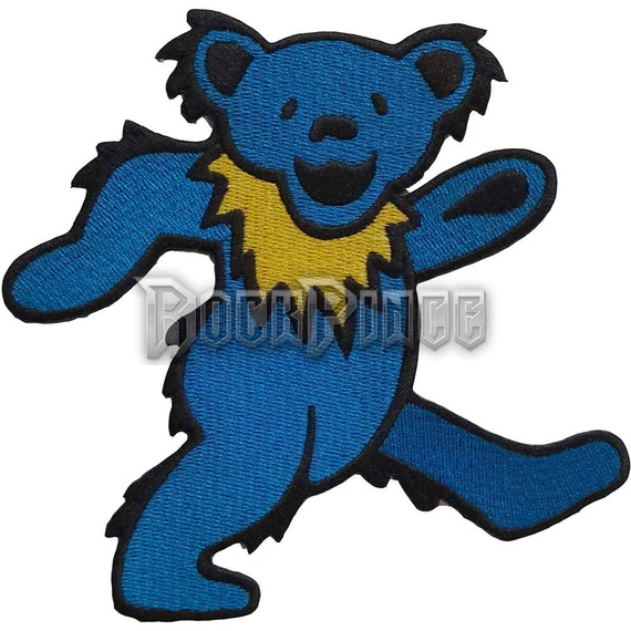 Grateful Dead - Blue Dancing Bear - kisfelvarró - GRATEPAT11