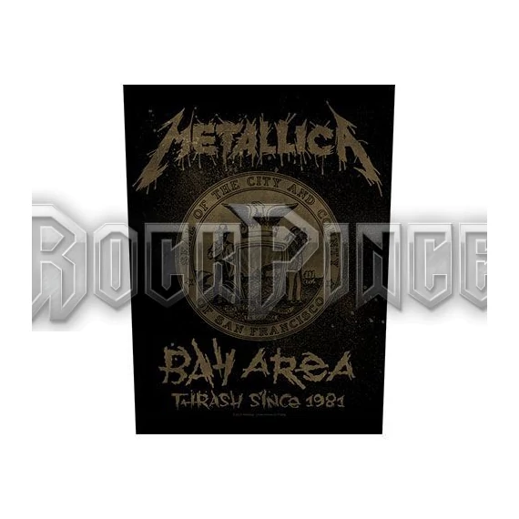 Metallica - Bay Area Thrash - hátfelvarró - BP0955
