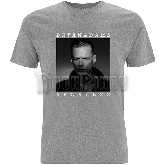 BRYAN ADAMS - RECKLESS - unisex póló - BRYTS01MG