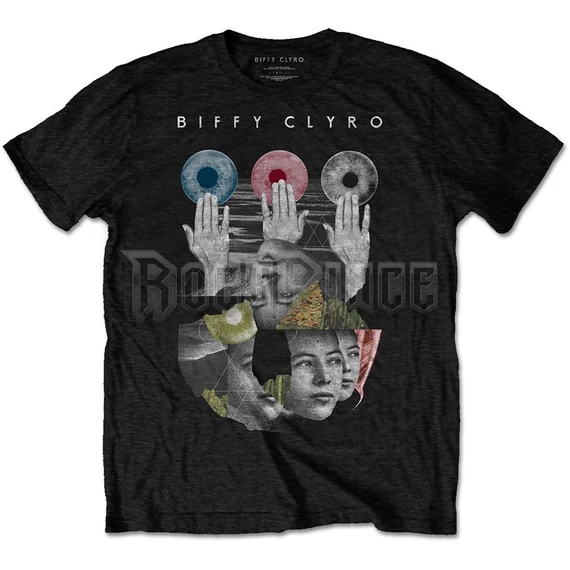 BIFFY CLYRO - HANDS - unisex póló - BCTS08MB