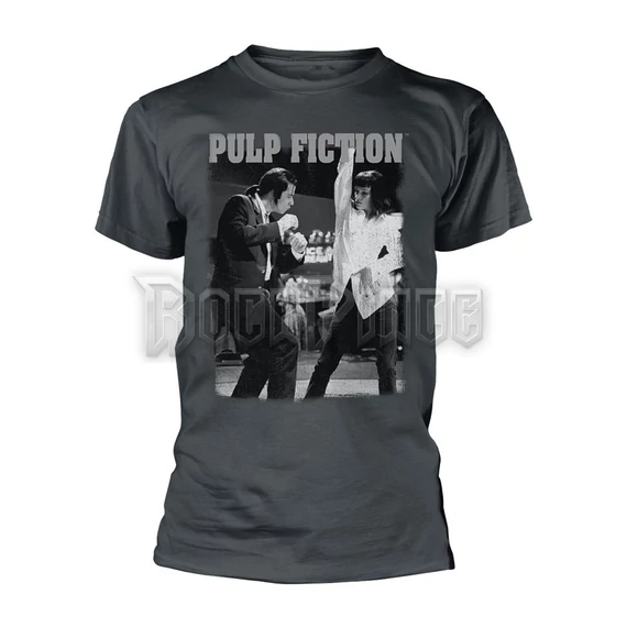 PULP FICTION - DANCING (CHARCOAL) - unisex póló - XYZ2022736