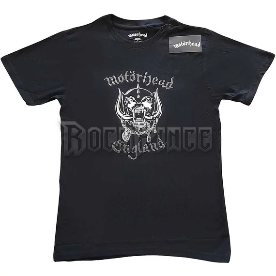 MOTÖRHEAD - ENGLAND (DIAMANTE) - unisex póló - MHDMTS01MB