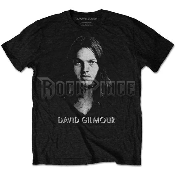 David Gilmour - Half-tone Face - Unisex Póló - GILTS01MB