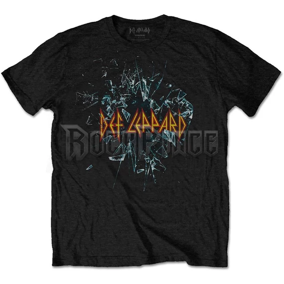 DEF LEPPARD - SHATTER - unisex póló - DEFLTS04MB