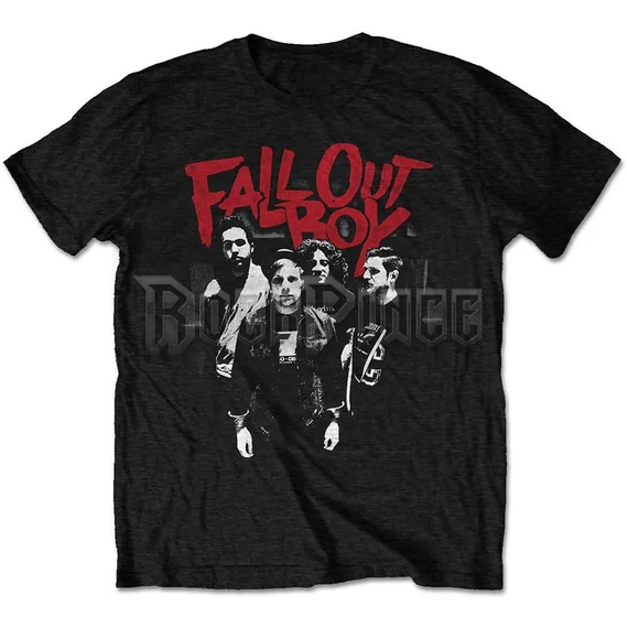 FALL OUT BOY - PUNK SCRATCH - unisex póló - FOBTS02MB