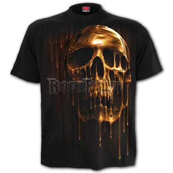 DRIPPING GOLD - T-Shirt Black - M036M101