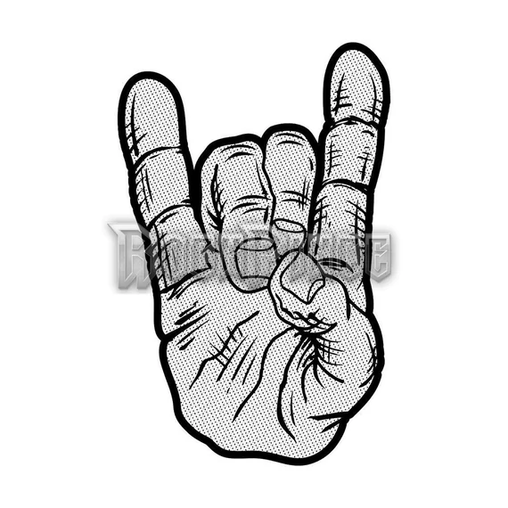 Devil Horns - kisfelvarró - SP2616