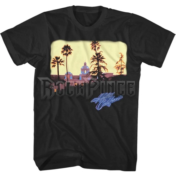 EAGLES - HOTEL CALIFORNIA (PLUS SIZES) - unisex póló - EAGTS01MB00X