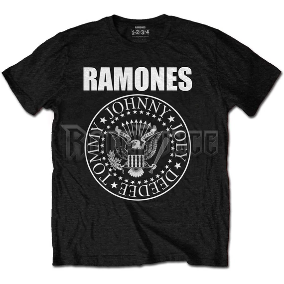 RAMONES - PRESIDENTIAL SEAL (PLUS SIZES) - unisex póló - RATS01MB07