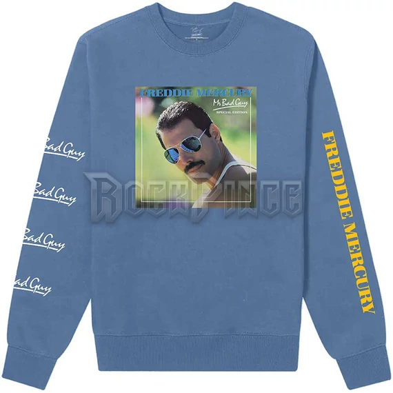 Freddie Mercury - Mr Bad Guy - unisex hosszú ujjú póló - FREDLST07MBL