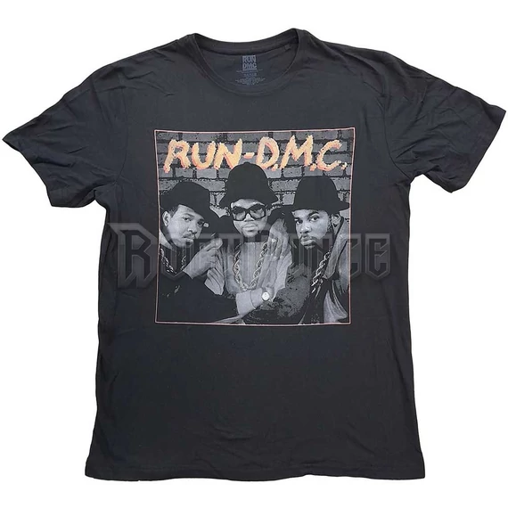 Run DMC - B&W Photo - unisex póló - RDMCTS23MB