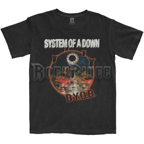 System Of A Down - BYOB Classic - Unisex Póló - SOADTS18MB