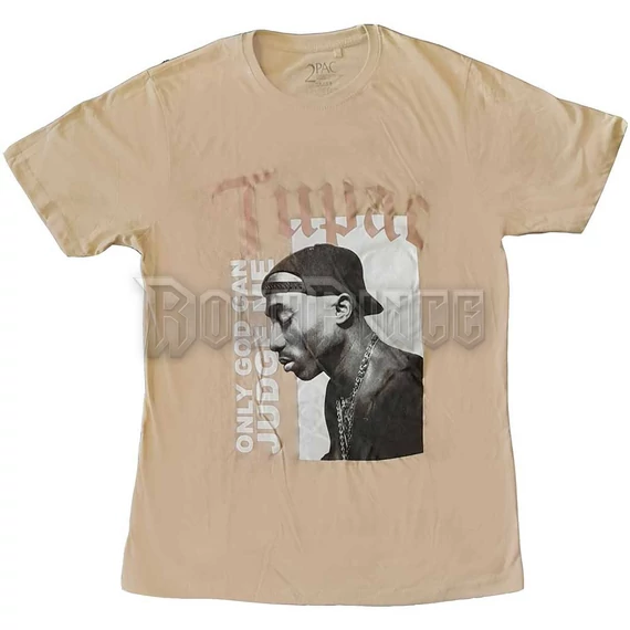 Tupac - Only God - unisex póló - 2PACTS46MS