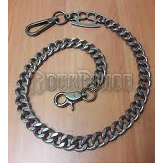 Boxer Gunmetal Wallet Chain - pénztárcalánc