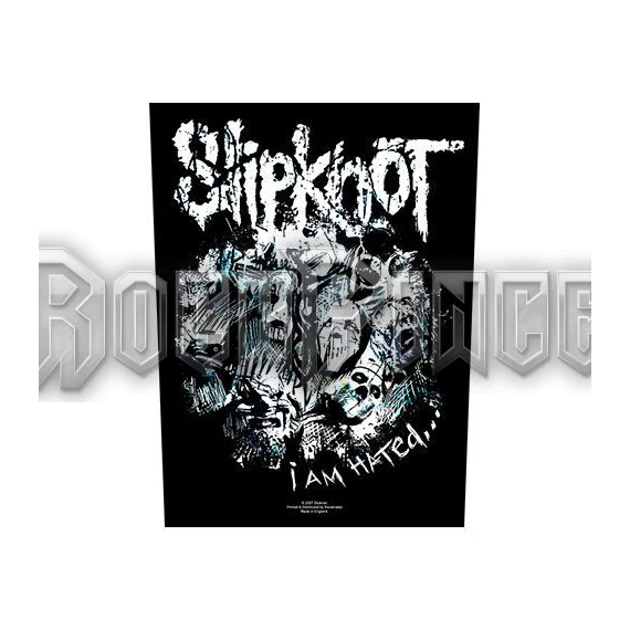 Slipknot - I am Hated - hátfelvarró - BP0884