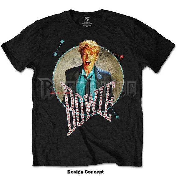 David Bowie - Vintage '83 - Unisex Póló - BOWTS47MB
