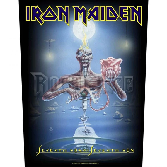Iron Maiden - Seventh Son - hátfelvarró - BP1214