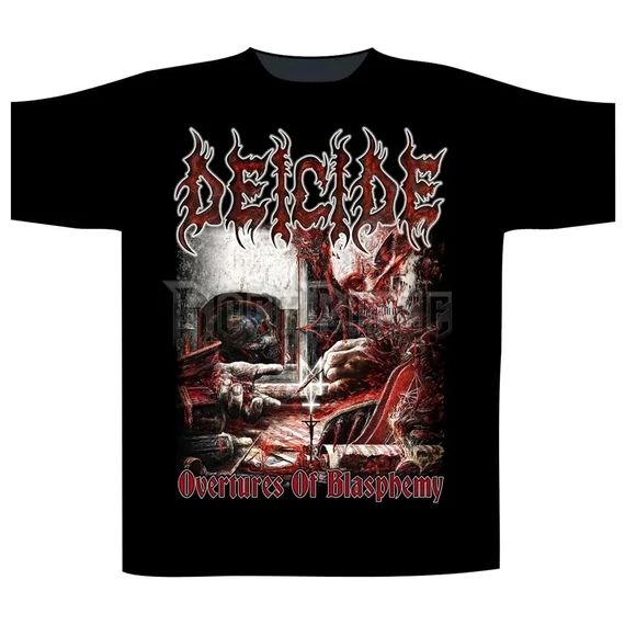 DEICIDE - OVERTURES OF BLASPHEMY - unisex póló - ST2258